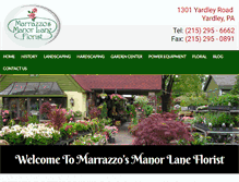 Tablet Screenshot of marrazzosmanorlane.com
